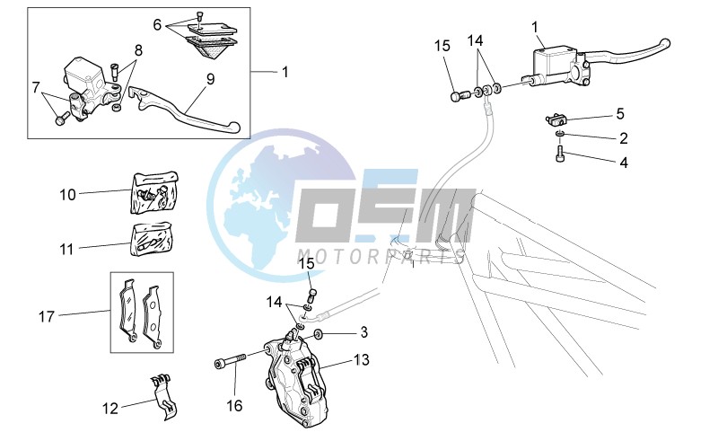 Front brake system