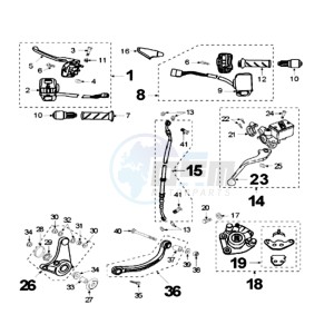 FIGHT RIX drawing BRAKE SYSTEM