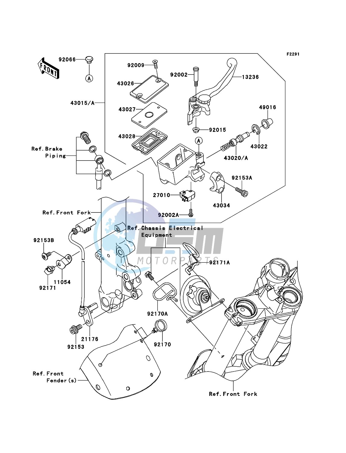 Front Master Cylinder