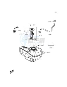 J125 ABS SC125BGFA XX (EU ME A(FRICA) drawing Fuel Tank