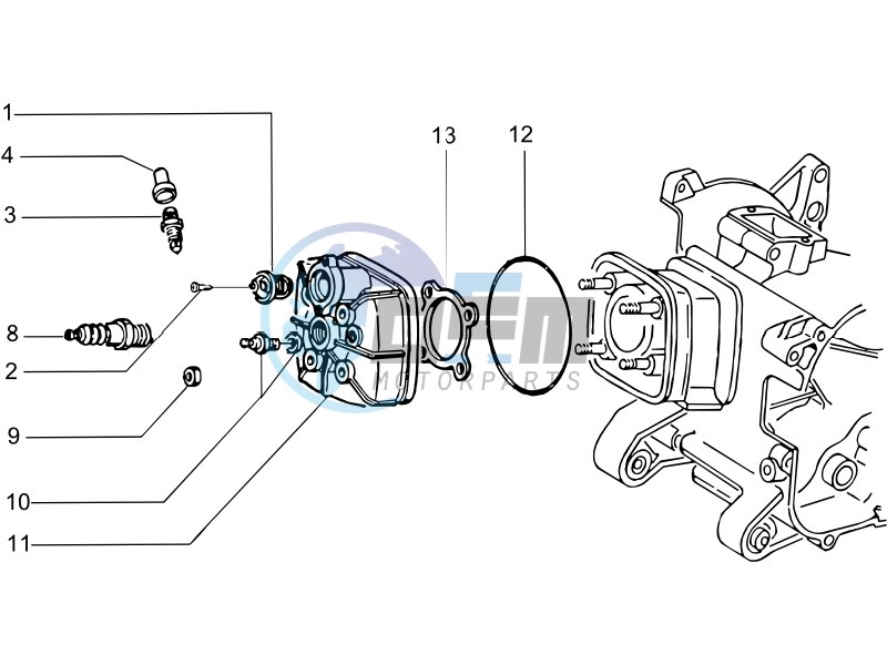 Cilinder head unit - Valve