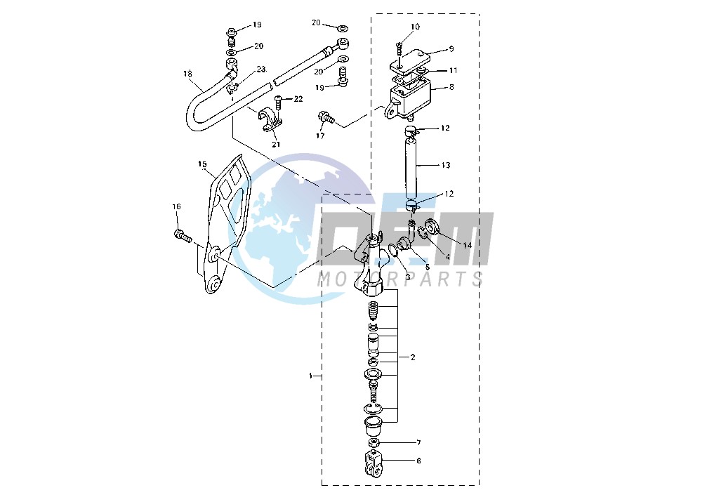 REAR MASTER CYLINDER