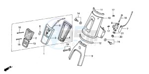 C90Z 50 drawing TOP COVER/POSITION LAMP