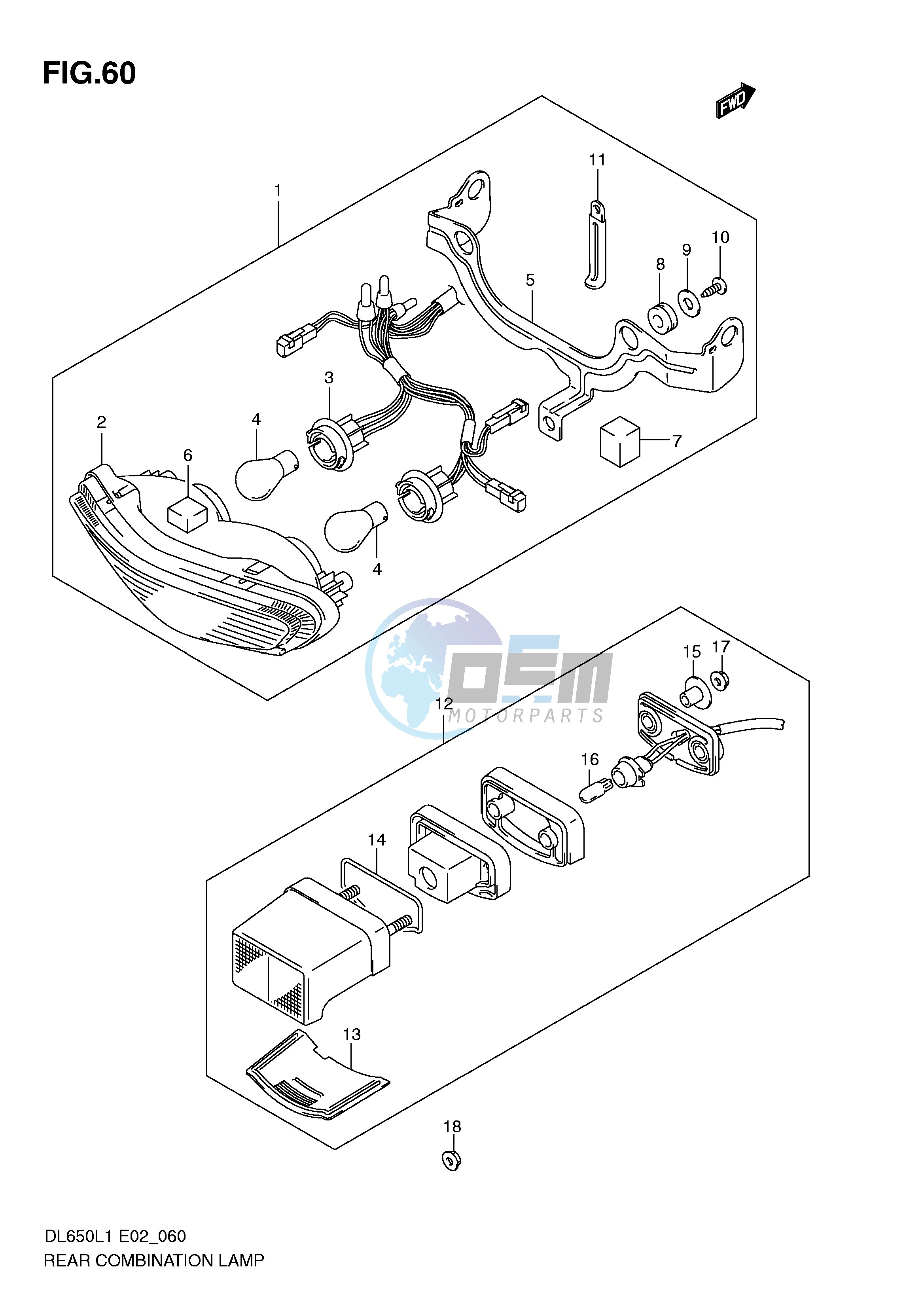 REAR COMBINATION LAMP