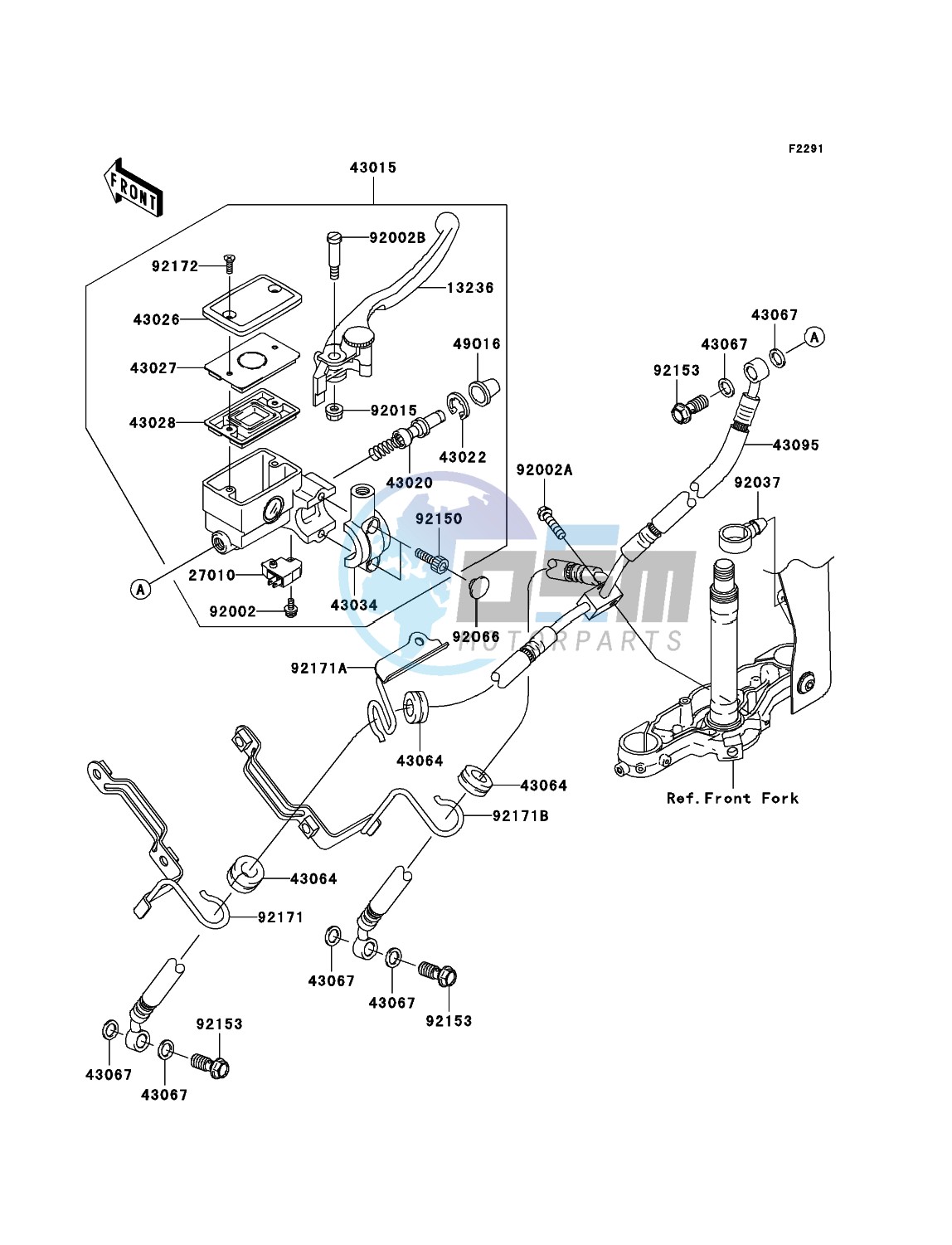 Front Master Cylinder