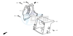 PK50M WALLAROO drawing SHROUD/FAN COVER