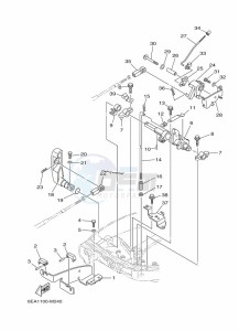 FT9-9LEL drawing THROTTLE-CONTROL-2