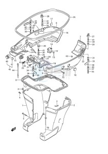 DF 250AP drawing Side Cover