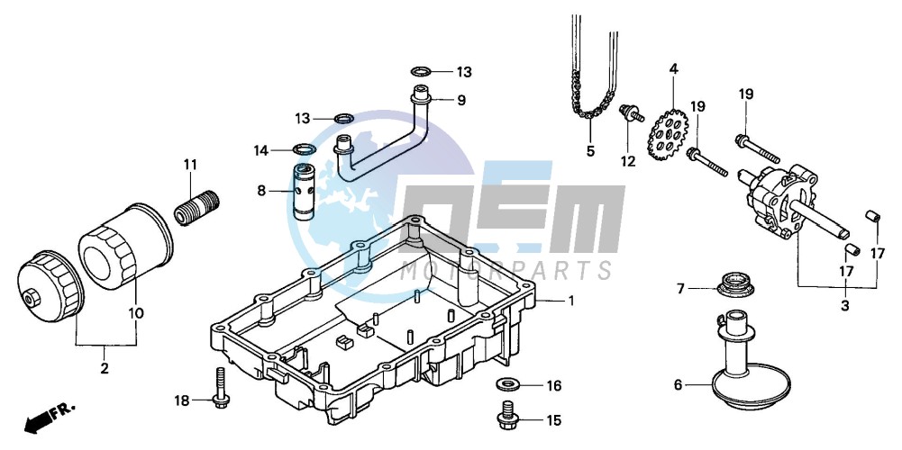 OIL PUMP/OIL PAN