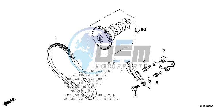 CAM CHAIN/TENSIONER