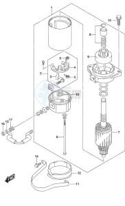 DF 30A drawing Starting Motor Non-Remote Control