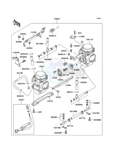 KLE500 KLE500B7F GB XX (EU ME A(FRICA) drawing Carburetor