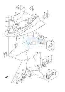 DF 60A drawing Gear Case High Thrust