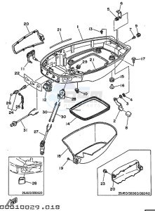 25J drawing BOTTOM-COWLING