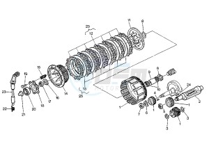 PLANET 125 drawing CLUTCH