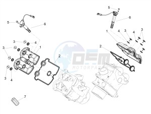 SHIVER 900 ABS (APAC) drawing Head cover