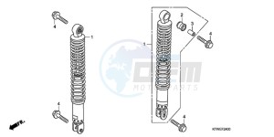 SH300A9 Europe Direct - (ED / ABS) drawing REAR CUSHION