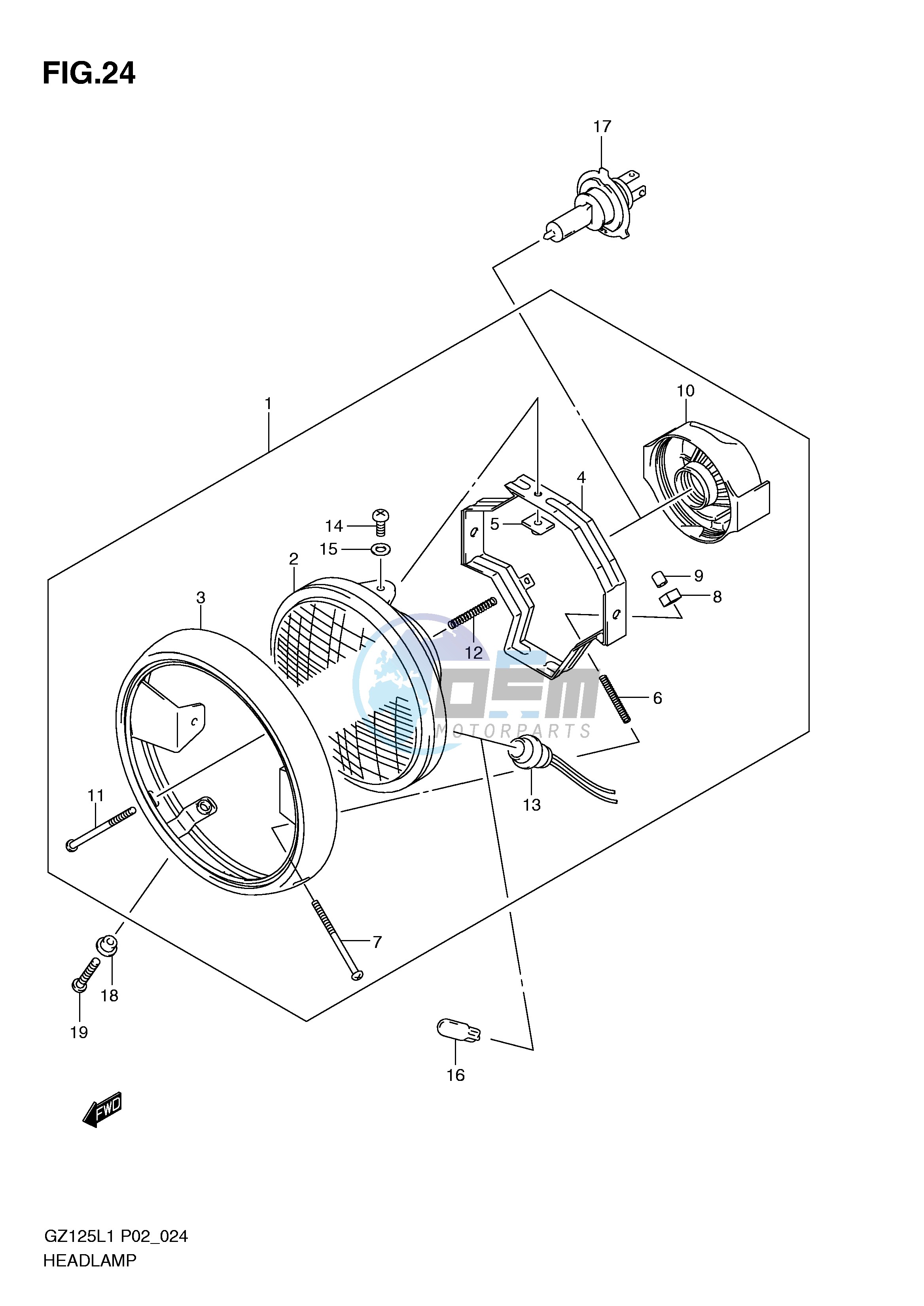 HEADLAMP (MODEL  P2)