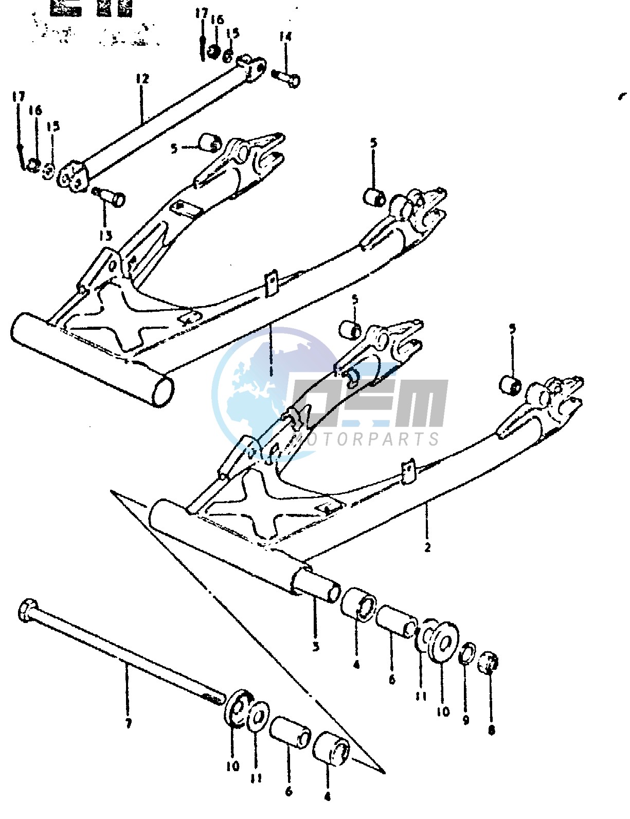 REAR SWINGING ARM