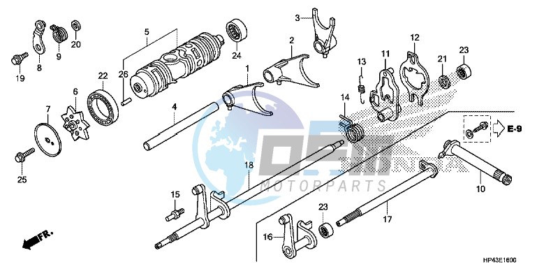 GEARSHIFT FORK