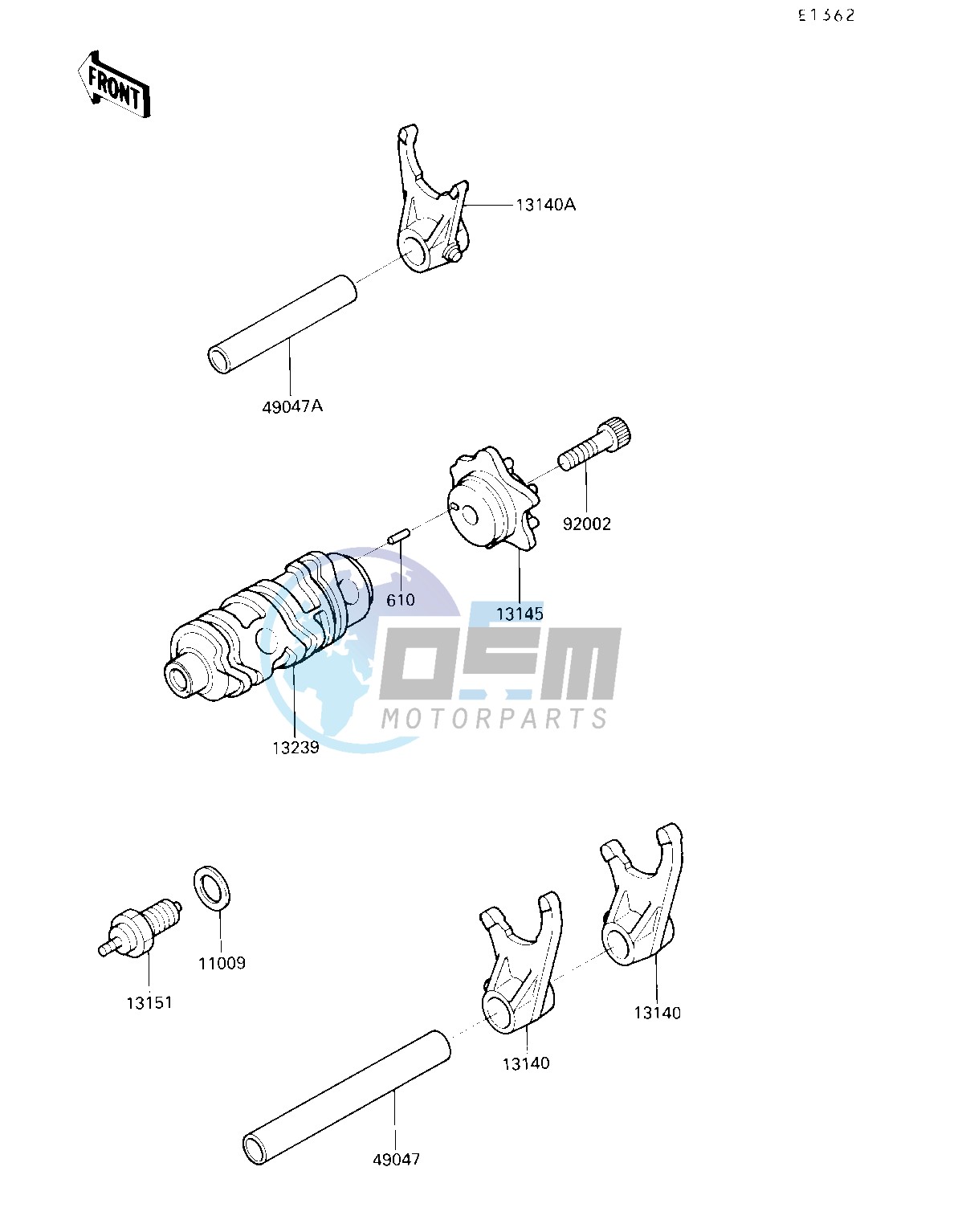 CHANGE DRUM_SHIFT FORK