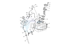 XP T-MAX ABS 500 drawing FUEL TANK