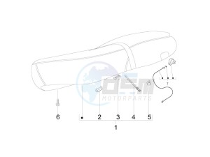 S 125 4T (Euro 3) UK drawing Saddle - Tool roll