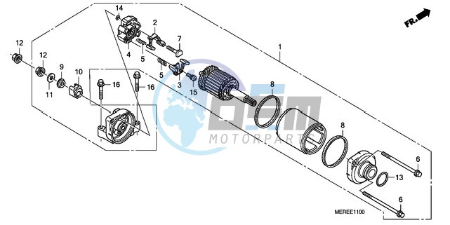 STARTING MOTOR