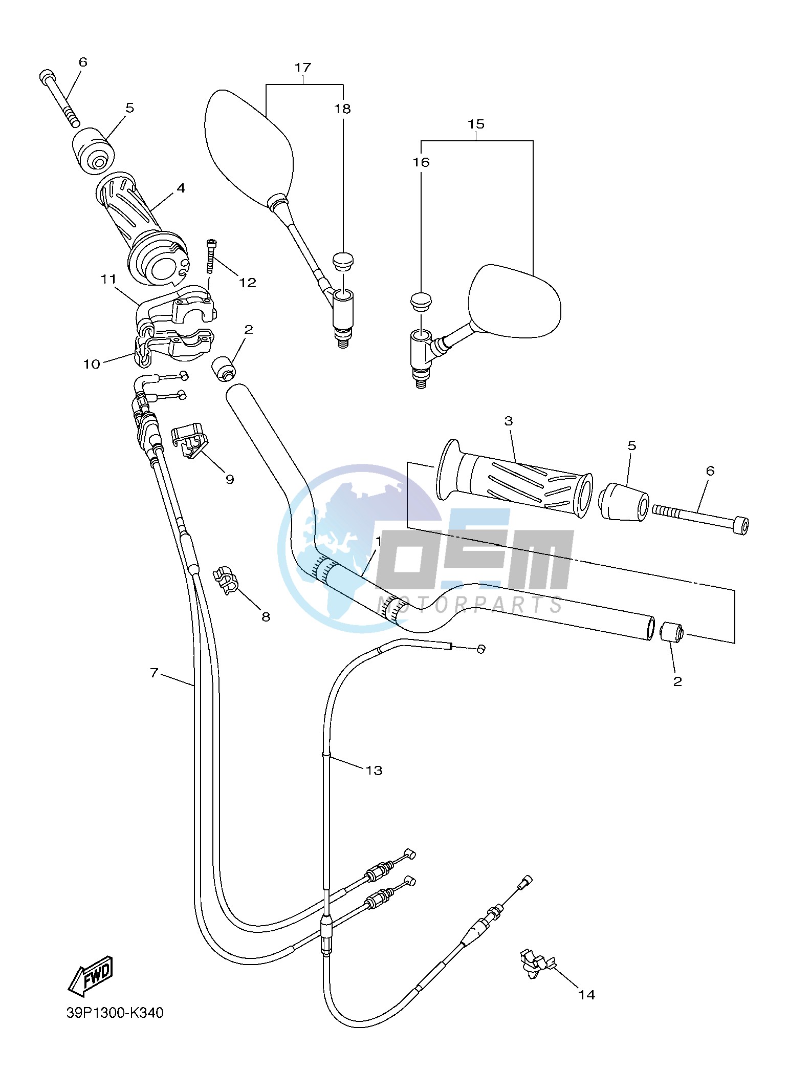 STEERING HANDLE & CABLE