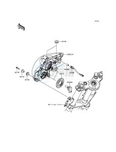 ER-6N_ABS ER650FDS XX (EU ME A(FRICA) drawing Headlight(s)