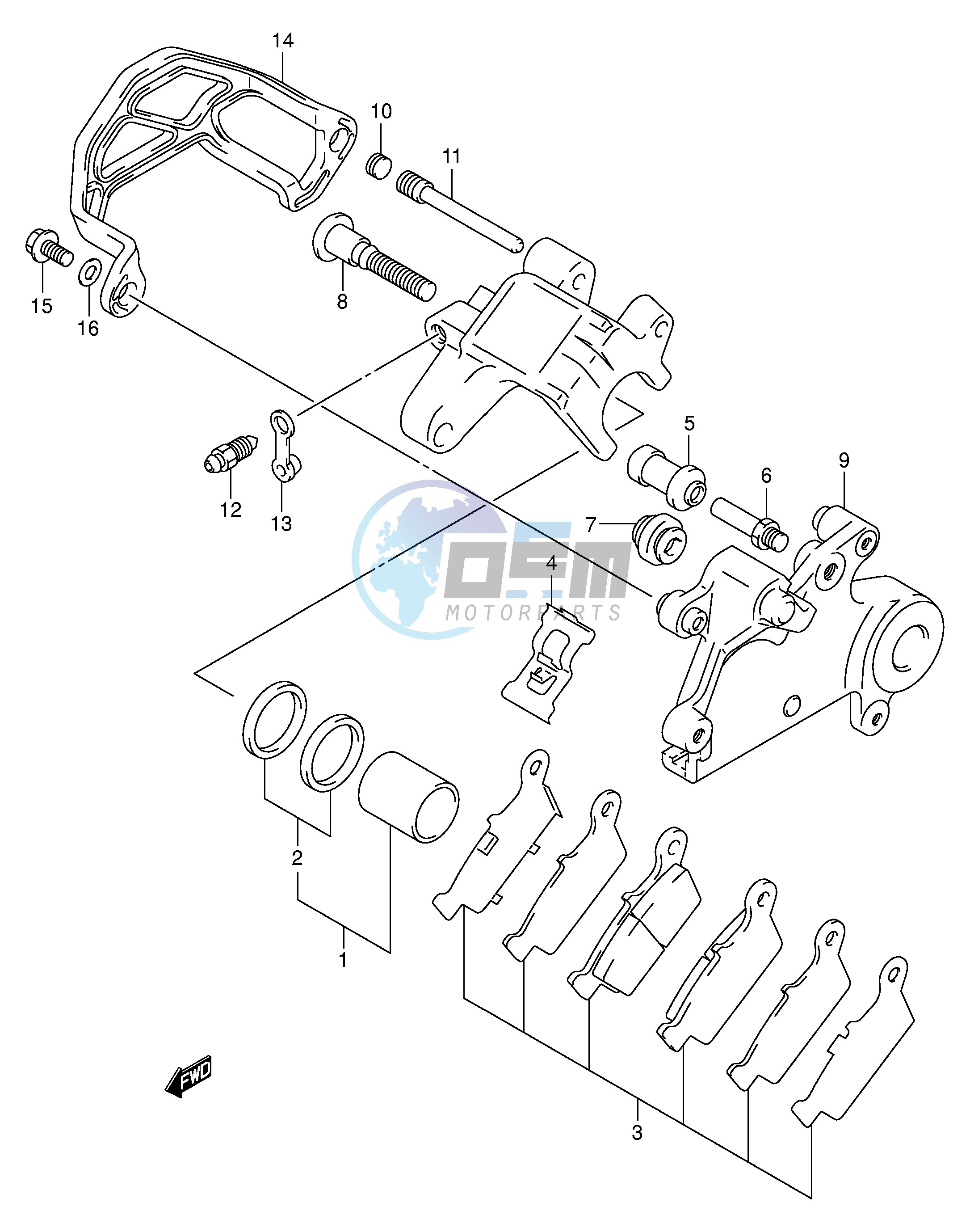 REAR CALIPER