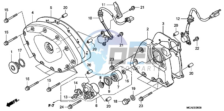 FRONT COVER/TRANSMISSION COVER