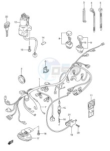 RGV250 (E24) drawing WIRING HARNESS