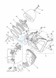 YZ125 (B0VB) drawing INTAKE