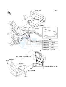 VN 1600 D [VULCAN 1600 NOMAD] (D6F-D8FA) D7FA drawing SIDE COVERS