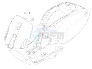 Primavera 50 2T (EMEA, APAC) drawing Frame/bodywork