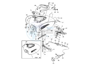 XVS DRAG STAR 1100 drawing FUEL TANK MY00