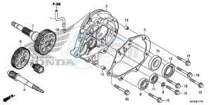 SH125DSG SH125 UK - (E) drawing TRANSMISSION