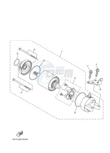 CZD300-A X-MAX 300 (BY31 BY31 BY31 BY31 BY31) drawing STARTING MOTOR