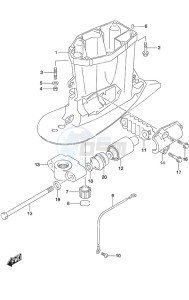 DF 150A drawing Drive Shaft Housing