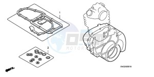 CBR125RW9 UK - (E / WH) drawing GASKET KIT B