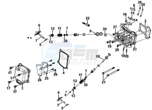 JET 14 125/XB1 (XC12WW-EU) (E4) (L7-M0) drawing CYLINDER HEAD COMPLETE