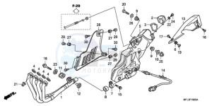 CBR1000RR9 UK - (E / MME) drawing EXHAUST MUFFLER