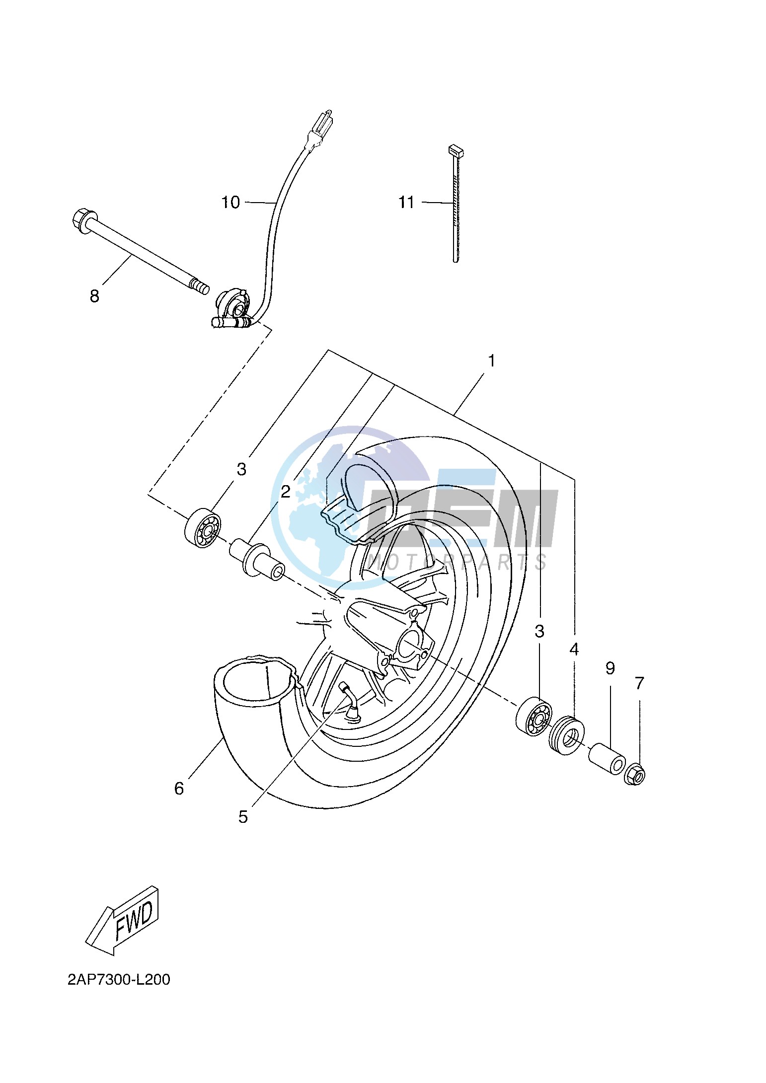 FRONT WHEEL