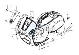 LX 2T 50 drawing Front body