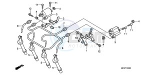 CB600F39 Australia - (U / ST) drawing IGNITION COIL