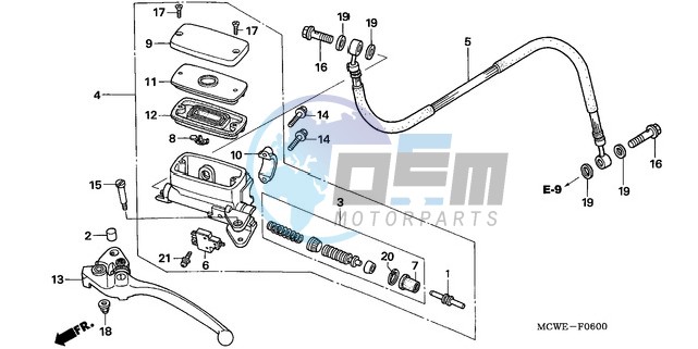 CLUTCH MASTER CYLINDER