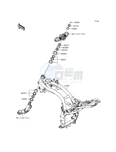 Z800 ABS ZR800DGFA UF (UK FA) XX (EU ME A(FRICA) drawing Frame