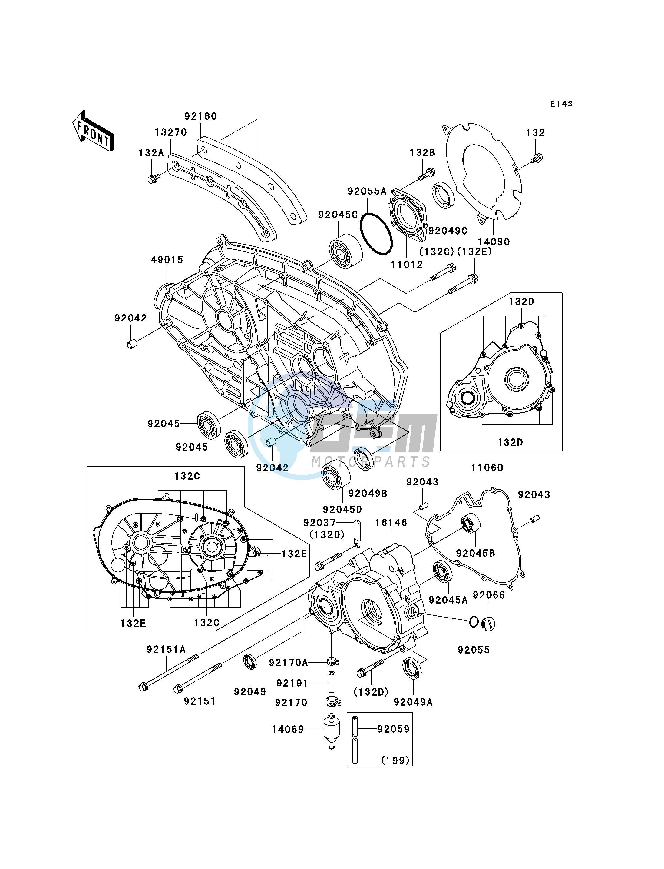 ENGINE COVER-- S- -