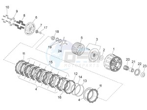 RSV4 1100 RACING FACTORY E4 ABS (APAC) drawing Clutch